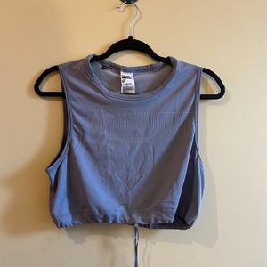 Gymshark Cropped Adjustable Muscle Tee